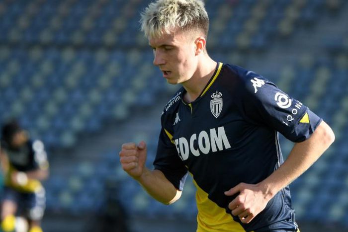Aleksandr Golovin struck a hat-trick to keep Monaco on the heels of the top three in France