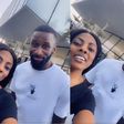 Video: Nana Aba Anamoah hangs out with Chelsea defender Antonio Rudiger