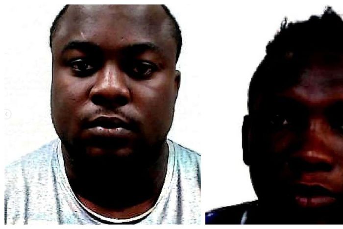 Tobilola Ibrahim Bakare and Alimi Seun Sikiru [EFCC]