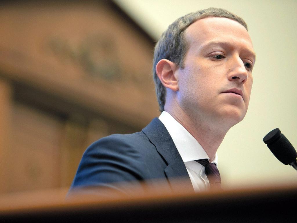 Facebook CEO Mark Zuckerberg.