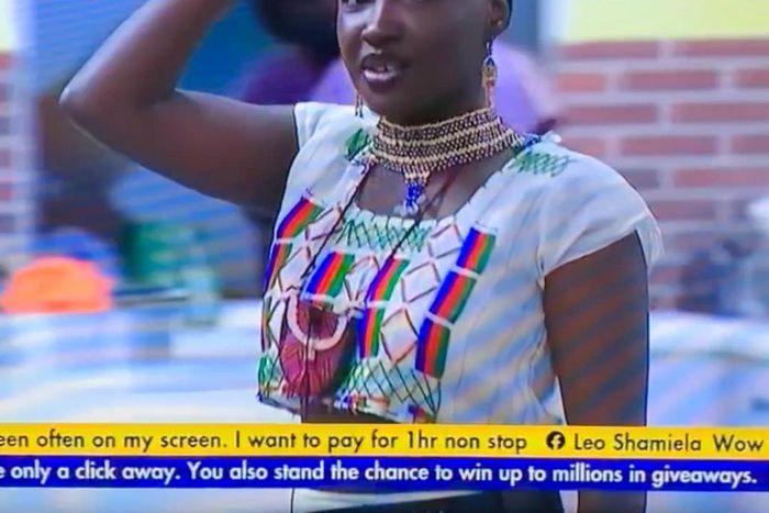 Saskay for cultural themed Saturday night party [Instagram]