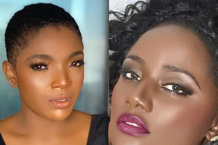 Actresses Annie Idibia and Lynda Clems [Instagram/ lyndaclems/annieidibia1]