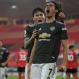 Manchester United manager Ole Gunnar Solskjaer wants to keep Edinson Cavani (right) at Old Trafford for another season
