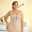 Juliet Ibrahim in wedding gown