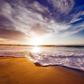 The beach