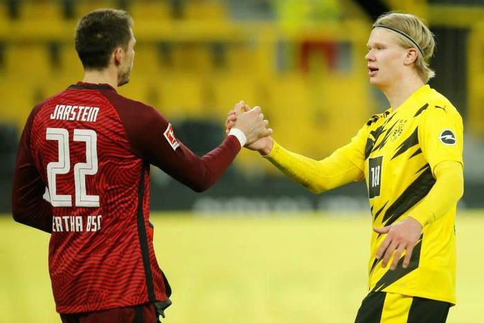 Erling Braut Haaland has scored 33 goals in 31 Borussia Dortmund games this season