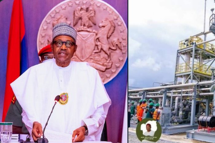 President Muhammadu Buhari. [Twitter/@BashirAhmaad]