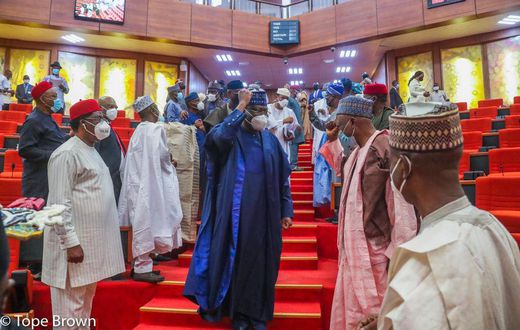 Nigerian senators [Nigerian Senate]
