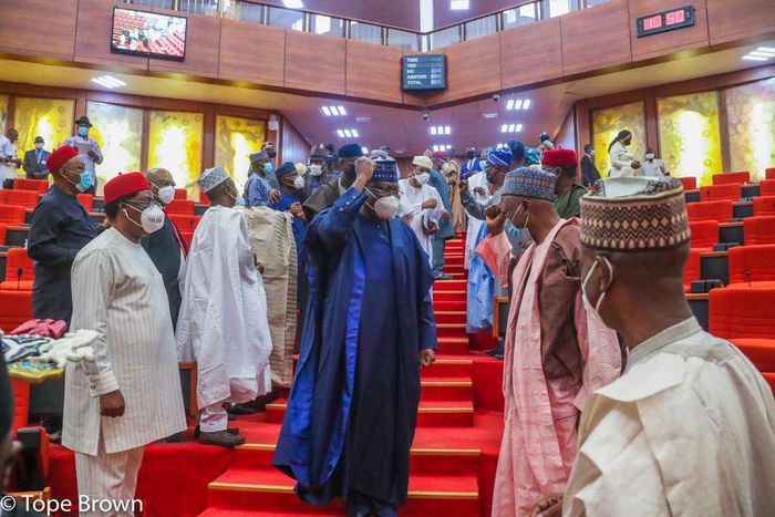 Nigerian senators [Nigerian Senate]