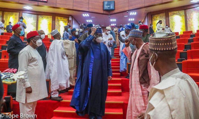 Nigerian senators [Nigerian Senate]