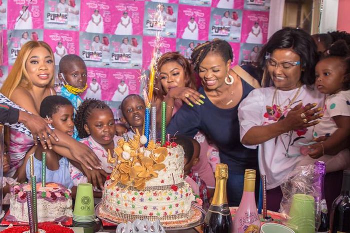 Afia Schwarzenegger holds plush birthday for daughter; Nana Ama McBrown, Moesha and more attend (PHOTOS)