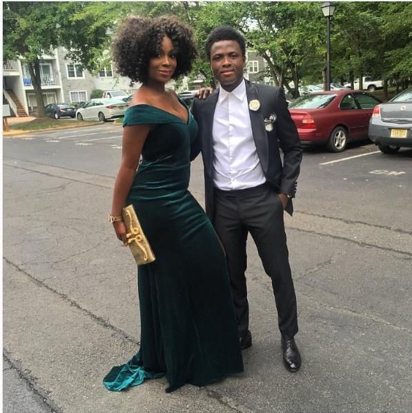 Samuel Inkoom and his wife, Omega