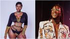 Ghanaian actress Princess Shyngle and Nigerian music star Burna Boy [Instagram/PrincessShyngle] [Instagram/BurnaBoyGram]