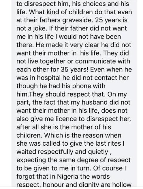 Helen Prest Ajayi makes new revelations about her late husband and his family [LIB]