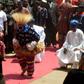 The Owuna Masquerade is from the Igala culture