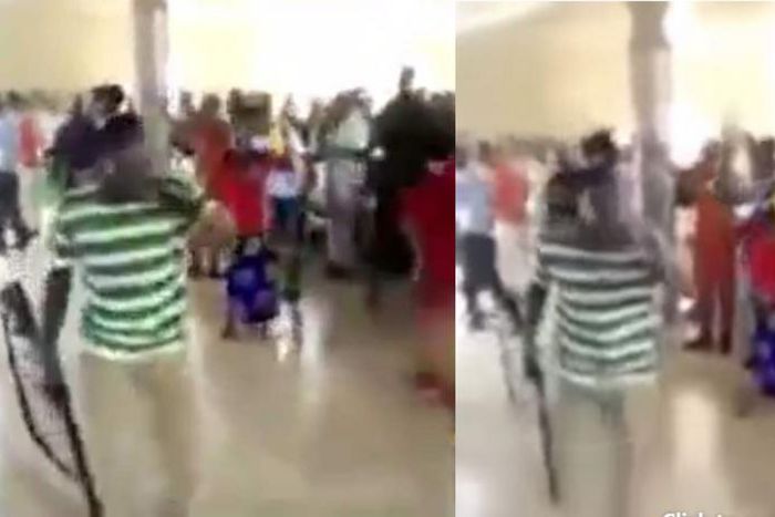 Pastor holds hunter’s in church while members bring cutlasses to ‘kill’ the devil