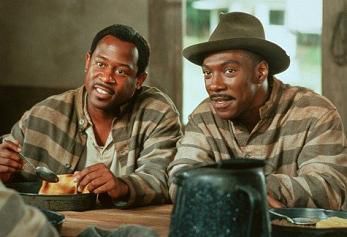 Martin Lawrence and Eddy Murphy in the movie Life [Relatable]