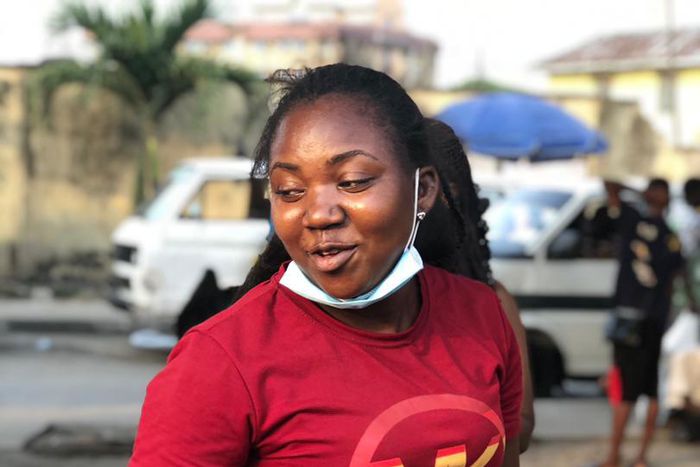 Ruth at Obalende Junction