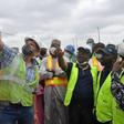 From Left, Project Manager Julius Berger, Thomas Christl, members house committee on works, Abubakar Faggo, Ganiu Johnson, Chairman Of The committee, Abubakar Kabir and his deputy, Olanrewaju Edu during the committee Oversight Tour Of Road Projects in ...