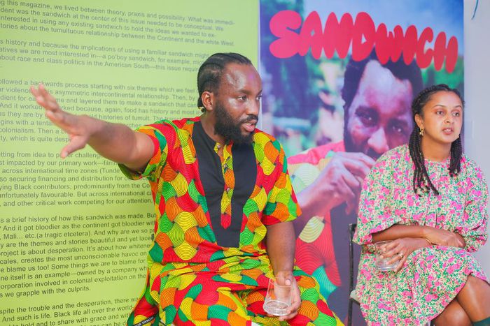 Celebrity Tunde Wey at the African Scramble in Lagos