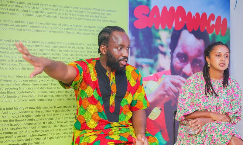 Celebrity Tunde Wey at the African Scramble in Lagos