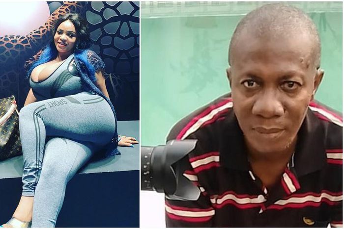 Actress Cossy Orjiakor and movie produce Chico Ejiro [Instagram/CossyBarbie] [Channels]