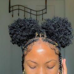 The two puffs with braids {pinterest}