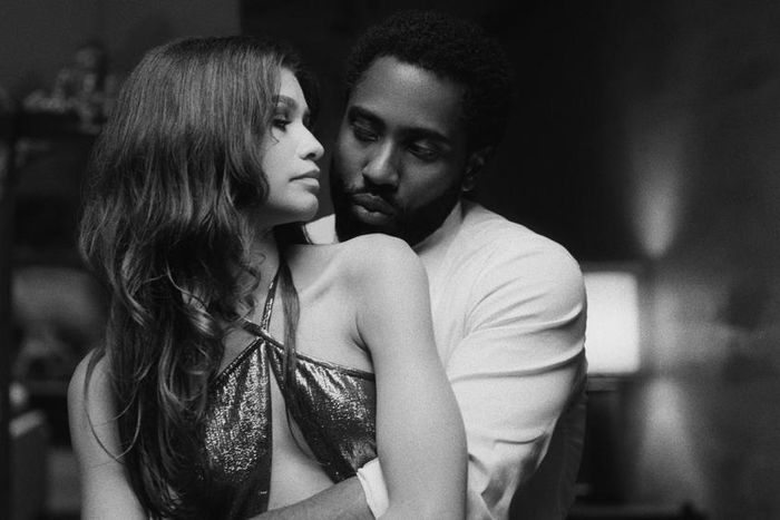 John David Washington and Zendaya in 'Malcolm & Marie' [ interview magazine]