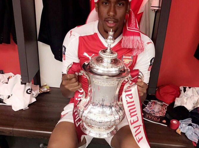 Alex Iwobi wins FA Cup (Getty Images)