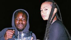 Mr Eazi and bae Temi Otedola [Instagram/TemiOtedola]