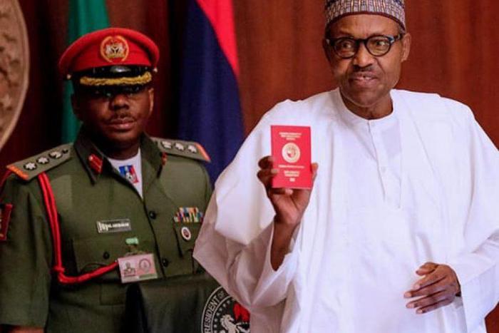 President Muhammadu Buhari had in January 2019 launched the new Nigerian Passport [viral]