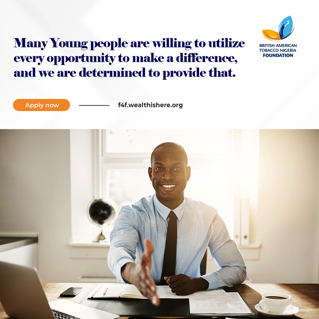 F4F: Nigerian graduates can now apply for Farmers for the Future Grant