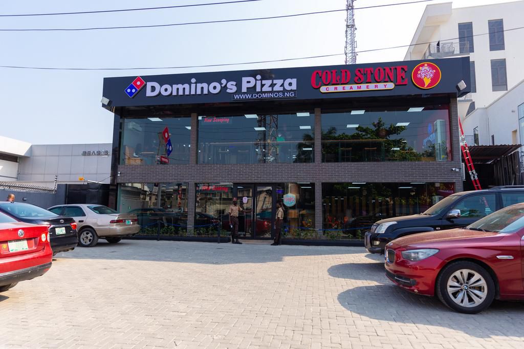 Hello Victoria Island, your favourite Domino's & Cold Stone outlet is back, bigger and better