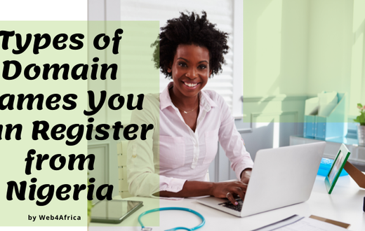 Types of domain names you can register from Nigeria