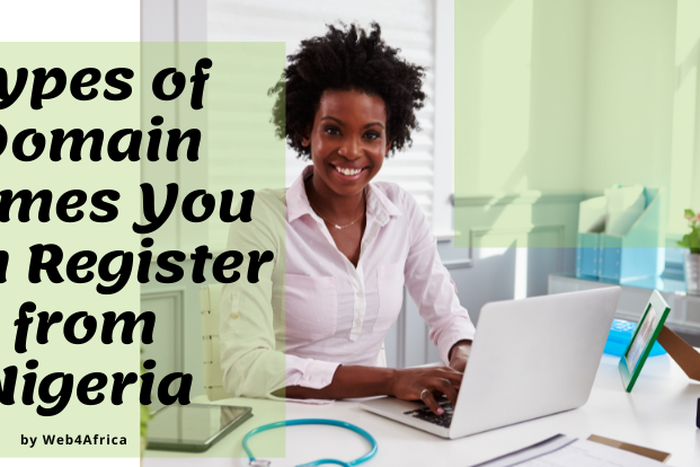 Types of domain names you can register from Nigeria