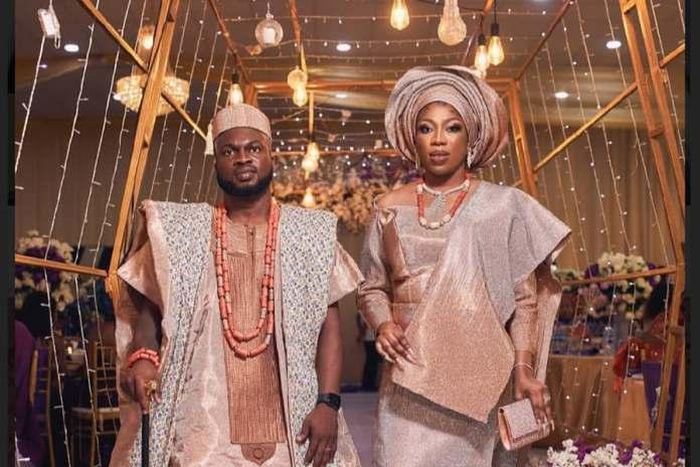 Abiodun Lincon and his estranged wife and video vixen Omobolanle [JobsP]