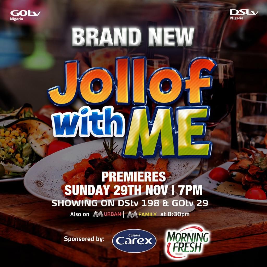 Watch the premiere of Jollof With Me this Sunday, plus top Premier League, La Liga matches, GOtv Boxing Night 21 on GOtv