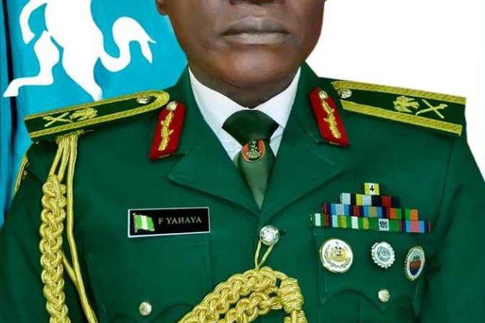 Farouk Yahaya is COAS (Presidency)