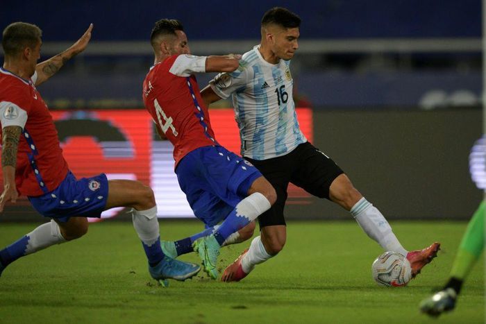 Joaquin Correa has played eight times for Argentina, scoring twice