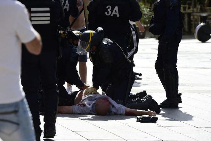 England supporter Andrew Bache suffered brain injuries in violence before Russia's match against his country in Marseille in 2016