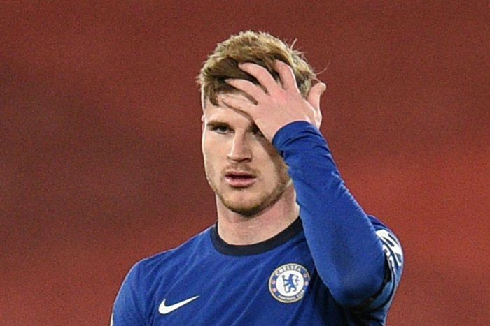 Troubled Timo: Timo Werner has failed to live up to expectations in his first season at Chelsea