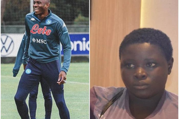 Victor Osimhen and Mary Daniel (Instagram/Victor Osimhen)