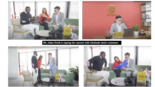 Mr. Adam Smith – CEO 5S Hair Is Dealing Contract With Customers.