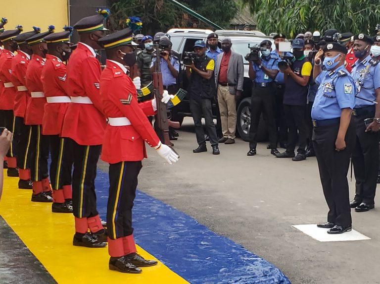 The IGP, Usman Baba says his mission in Lagos was to familiarise himself with and address officers of the Command. (NAN)