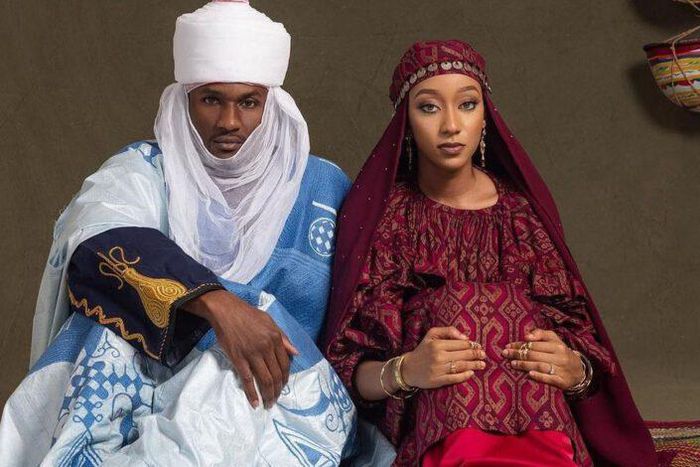 Pre-wedding photo of Yusuf Buhari and Zahra Bayero (Daily Trust)