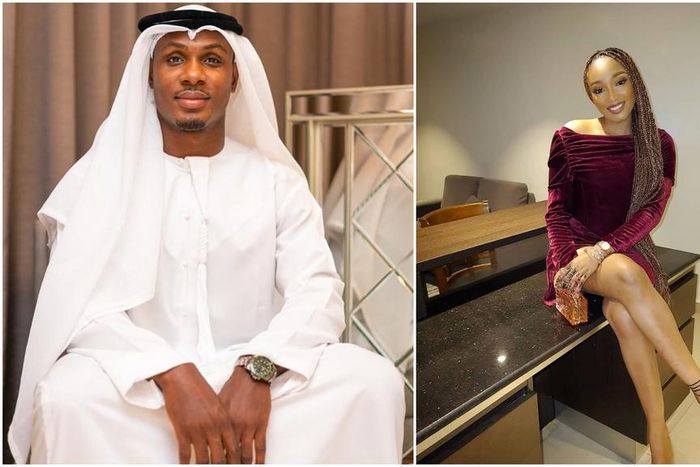 Odion Ighalo and his estranged wife Sonia [Instagram/JudeIghalo] [Instagram/Desuwa30]