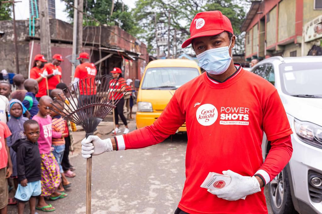Godrej organizes Community Clean up exercise in Lagos.