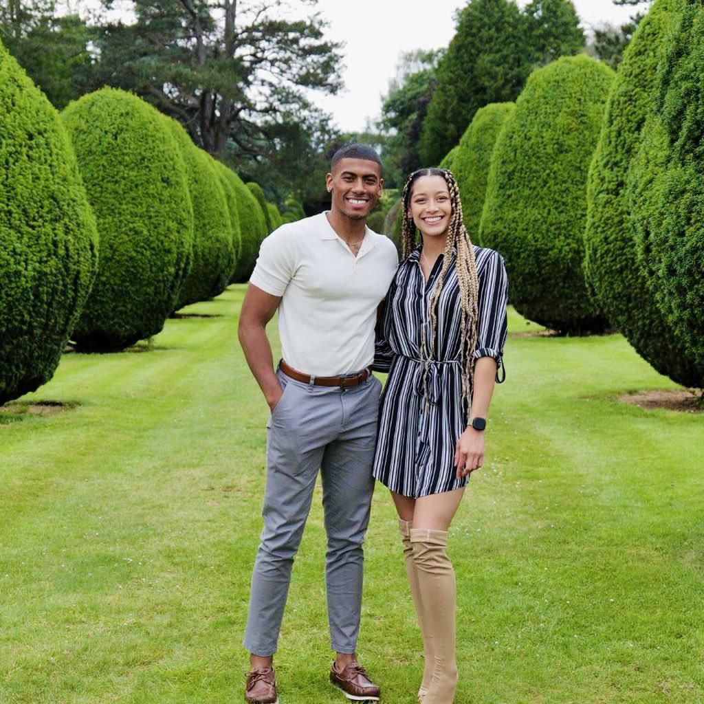 Stephanie Benson's daughter with her fiance