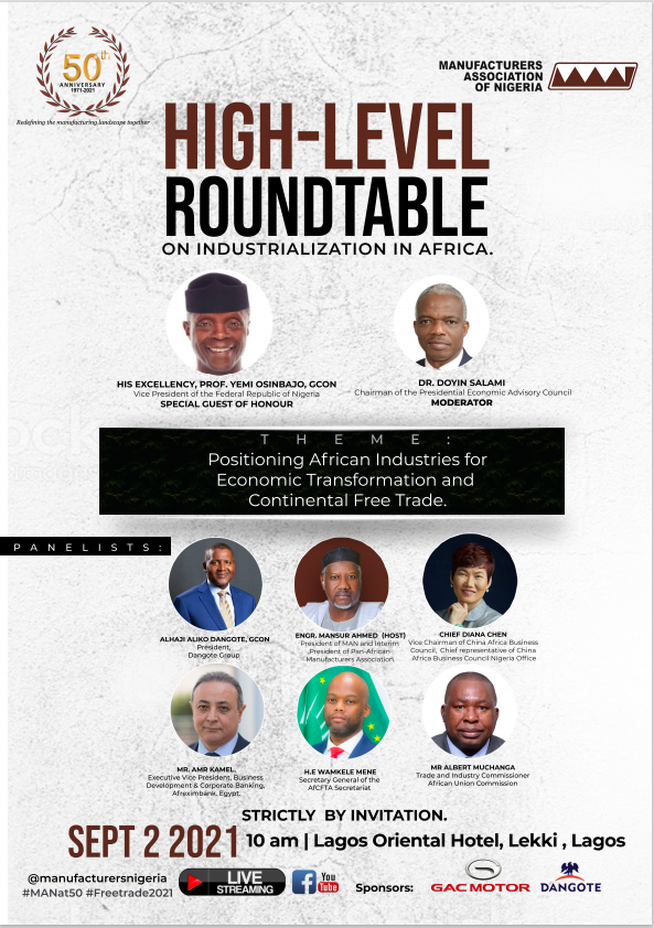 GAC Motor sponsors MAN high-level roundtable event to discuss economic transformation in Africa, post-ACFTA