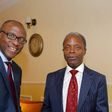 Vice President Yemi Osinbajo and his spokesperson, Laolu Akande.
